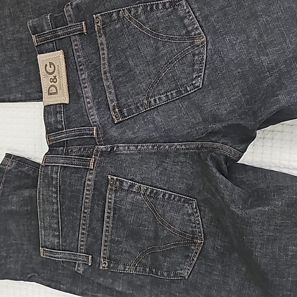 D&G DOLCE & GABBANA, Black Jeans Button FlySize unisex 32 (Italian 46) - Picture 8 of 14